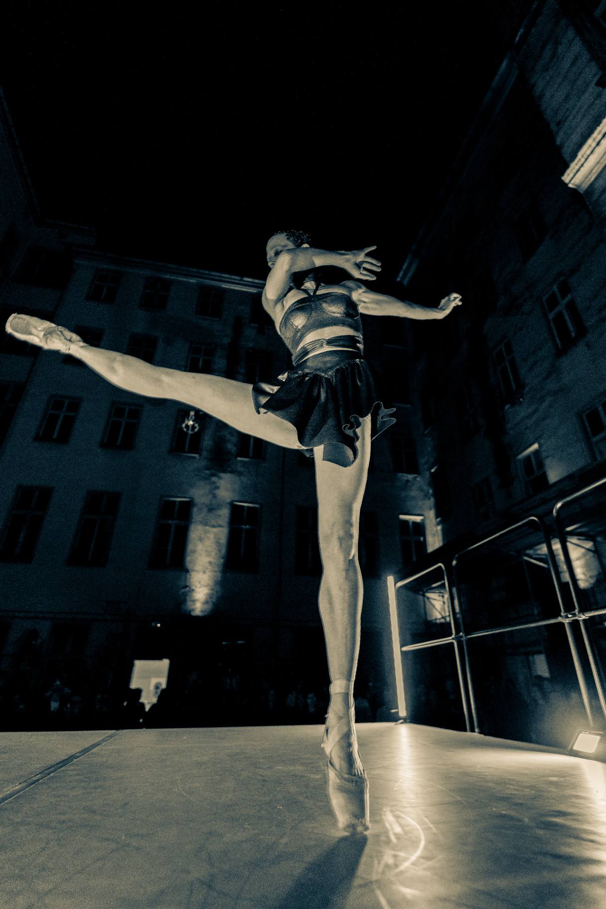 Live-Performance vor dem Publikum